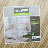 Mi Zone Kids Girls Cynthia Comforter Set 3-Piece MZK10-208 Pink Multi Twin