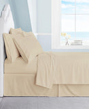 Swift Home Ultra-Soft Brushed Microfiber 6-Piece Sheet Set Cream Off White Queen