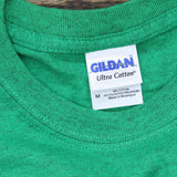 Gildan Mens Advice From A Shamrock Graphic T-Shirt Tee Kelly Green M