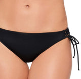 Salt + Cove Juniors Lace-up Hipster Bikini Bottom 802151 Black L