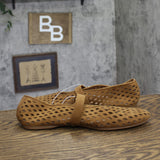 Universal Thread Sia Flats Laser Cut Buckle 94646809 Cognac Brown 10M