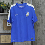 Nike Mens CBF Brasil Brazil Authentic Soccer Dri-Fit Jersey Shirt Royal Blue XL