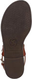 Sam & Libby Womens Strappy Perris Flat Sandal J5247S1200 Amber Brown 6.5M