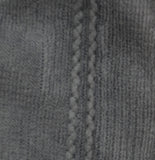 Battilo Home Fringe Tassels Throw Blanket Acrylic Navy Blue 50 in. x 60 in.