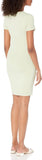 Guess Womens Lana Ribbed-Knit Bodycon Dress WBYK95KB9E2 Lost in Thyme Green XL