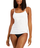 Charter Club Womens Shelf-Bra Cami Tank 100131814 Bright White L