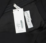 Petal And Pup Sienna Belted Buckle Pleated Collared V Neck Jumpsuit Black L