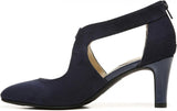 Lifestride Womens Giovanna 2 Pumps Heels Shoes G0661S1 Lux Navy Blue 9M