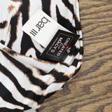 Bar III Printed V-Neck One-Piece Swimsuit MBWC22206