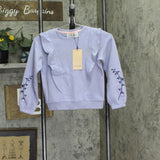Scotch & Soda Fleece Sweatshirt and Joggers 2-Piece Set Sweet Lavender Purple 6
