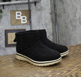 Cliffs Womens Homeland Faux Fur Lined Faux Suede Shearling Boots Black 7M