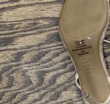 INC International Concepts Angiee Sandals Evening Stiletto Champagne Brown 6.5M