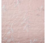 Max Blackout Grommet Blackout Single Curtain Panel Blush Pink White 50x108