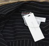 City Chic Womens Trendy Plus Size Twist Pacifica Button Up Shirt Black Multi 20W