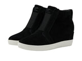 Sorel Out N About Pull-On Wedge Sneakers 2058651 Black / Sea Salt 6M