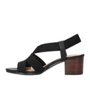 Bella Vita Women's Block Heel Sandal Heeled JODI Black 11W
