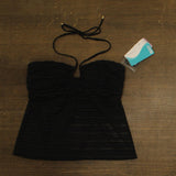 Coco Reef Womens Opal Bandini Swim Top Tankini U2D634 Cast Black 38C