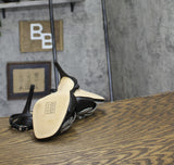 Michael Michael Kors Womens Elodie Sandals Heeled Stiletto 40F4EDHS4L Black 7M