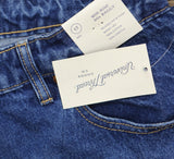 Universal Thread Womens Mid-Rise Cuffed 90's Baggy Jeans Dark Wash Blue 17