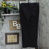 Loft by Ann Taylor Womens Original Petite Straight Leg Dress Pants Black 2P