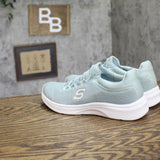 S Sport By Skechers Womens Rummie 2.0 Memory Foam Pull On Sneakers Aqua Blue 7M