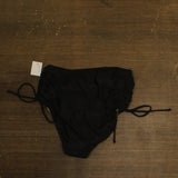 A Pea In The Pod High Waisted 2-Piece Maternity Bikini Bottom Top Set Black XS