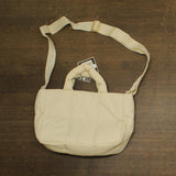 Black History Month Quilted Crossbody Bag 91843108 Cream Off White