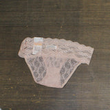 B.tempt'd by Wacoal Womens Lace Kiss Bikini Panties 978182 Pink S