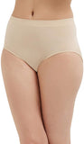 Wacoal Womens B-Smooth Brief Panty 838175 Nude 5 Brown S