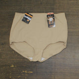 Bali Womens Cotton Light Control Shapewear Brief DFX037 X037 Nude Brown 3XL