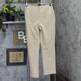 Belle By Kim Gravel Ponte Hollywood Waist Full Length Pants A670799 Tan Brown 8P