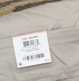 Alfani Tummy Control Skinny Leg Trouser Dress Pants Summer Straw Tan Brown 10