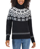 Tommy Hilfiger Women's Fair Isle Turtleneck Sweater J2XS0785