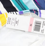 Anne Cole Lingerie Maillot One-Piece Swimsuit Barcode Stripe Blue Multi 10