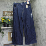Levi's Womens Cinch Baggy Wide Leg Zip Fly Reign of the Rinse Blue 32x31