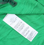 Calvin Klein Womens Fine Gauge Short-Sleeve Lightweight Sweater Blossom Green S
