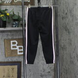 Adidas Little Girls Tricot Athletic Jogger Pants AG10644C Black / Pink 5