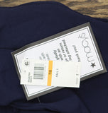 B. Darlin Juniors Short Sleeve Mockneck Mini Dress 45UAP84 Navy Blue 7/8