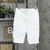 DG2 Womens Virtual Stretch Pull-On Bermuda Short 655128 White S