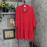 Avenue Womens Flowy Plus Size Enchant Tunic Top 216795