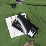 Antthony Womens Solid Pull On Knit Plus Size Pants 628560-Plus Olive Green 2X