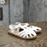Cat & Jack Girls Toddler Woven Sandals 166cd3d45857c5 White 10T