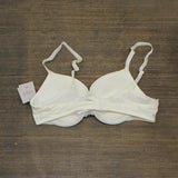 Auden Women's Daydream Light Lift Demi T-Shirt Push Up Bra ZX4RK White 36A