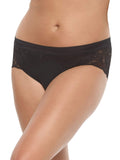 Paramour Womens Peridot Cheeky Lace Hipster Panty 725073 Black M