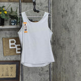 32 Degrees Womens Mini Ribbed Tank Top with Built in Bra 1760130 Pearl Blue 2XL