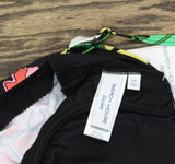 Beach House Womens Swim Lola Wrap Underwire Tankini Top Midnight Garden Black 12