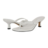 Calvin Klein Womens Opelle Heeled Sandal KCOPELLE2 White 7.5M
