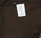 Wild Fable Womens Reworked Cropped Denim Tank Top 90632768 Brown XL