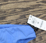 Bar III Womens Textured Shirred-Side Bikini Swim Bottom MBHW24550 Cobalt Blue M