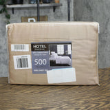 Hotel Concepts Luxury 500 Tc Solid Sateen Sheet Set 7233002 Taupe Brown King